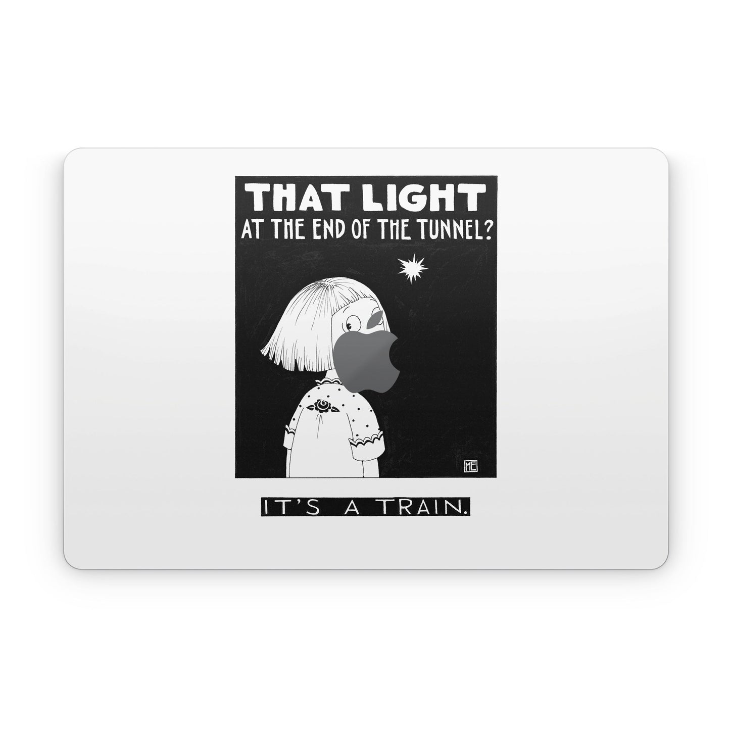 Train Tunnel - Apple MacBook Skin