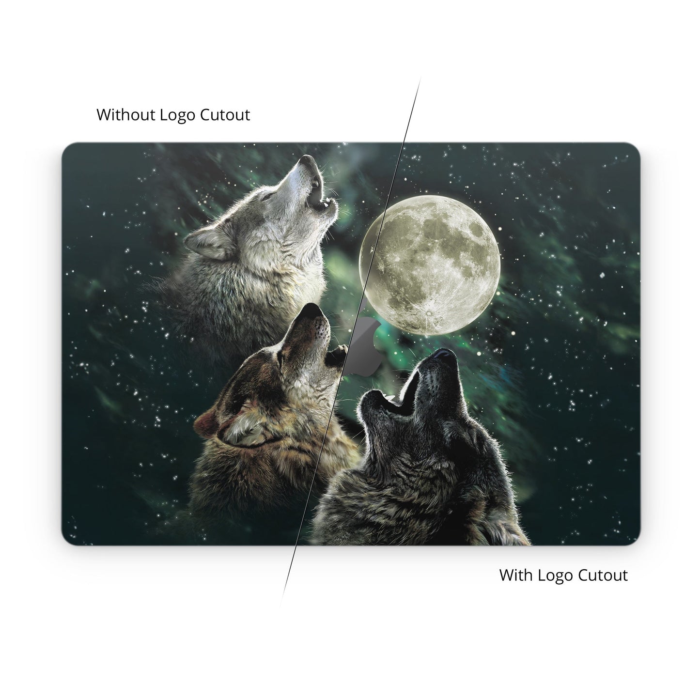 Three Wolf Moon - Apple MacBook Skin