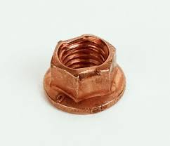 8mm Copper CIK Homologated Wheel Nut with 10mm Hex