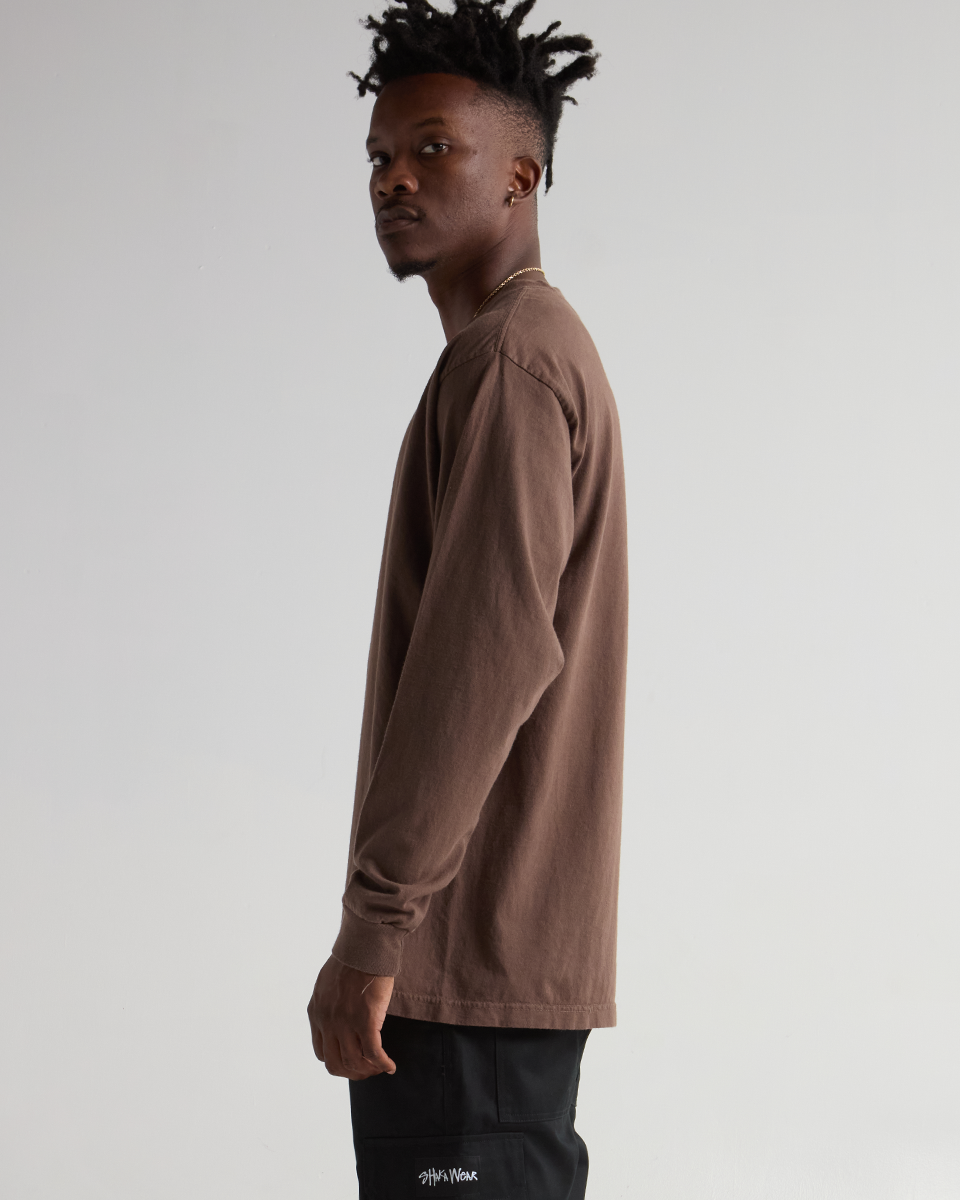 7.5oz Max Heavyweight Garment Dye Long Sleeve