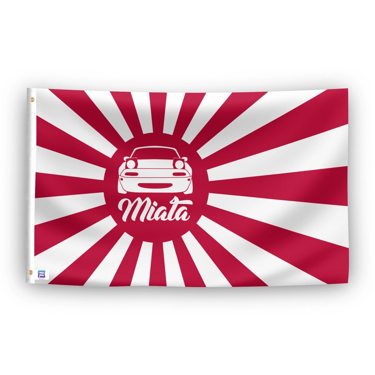 Miata Japanese Rising Sun Flag