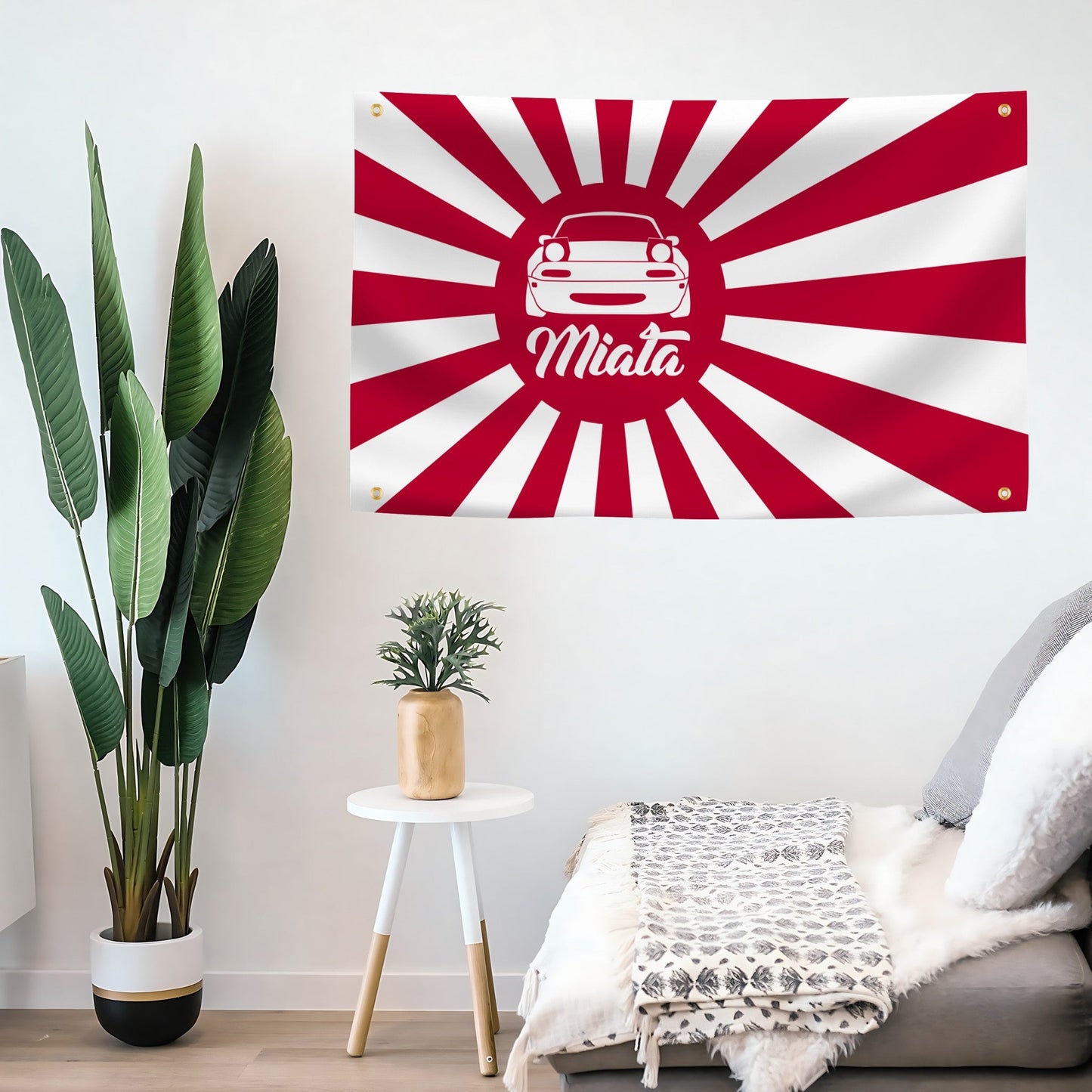 Miata Japanese Rising Sun Flag