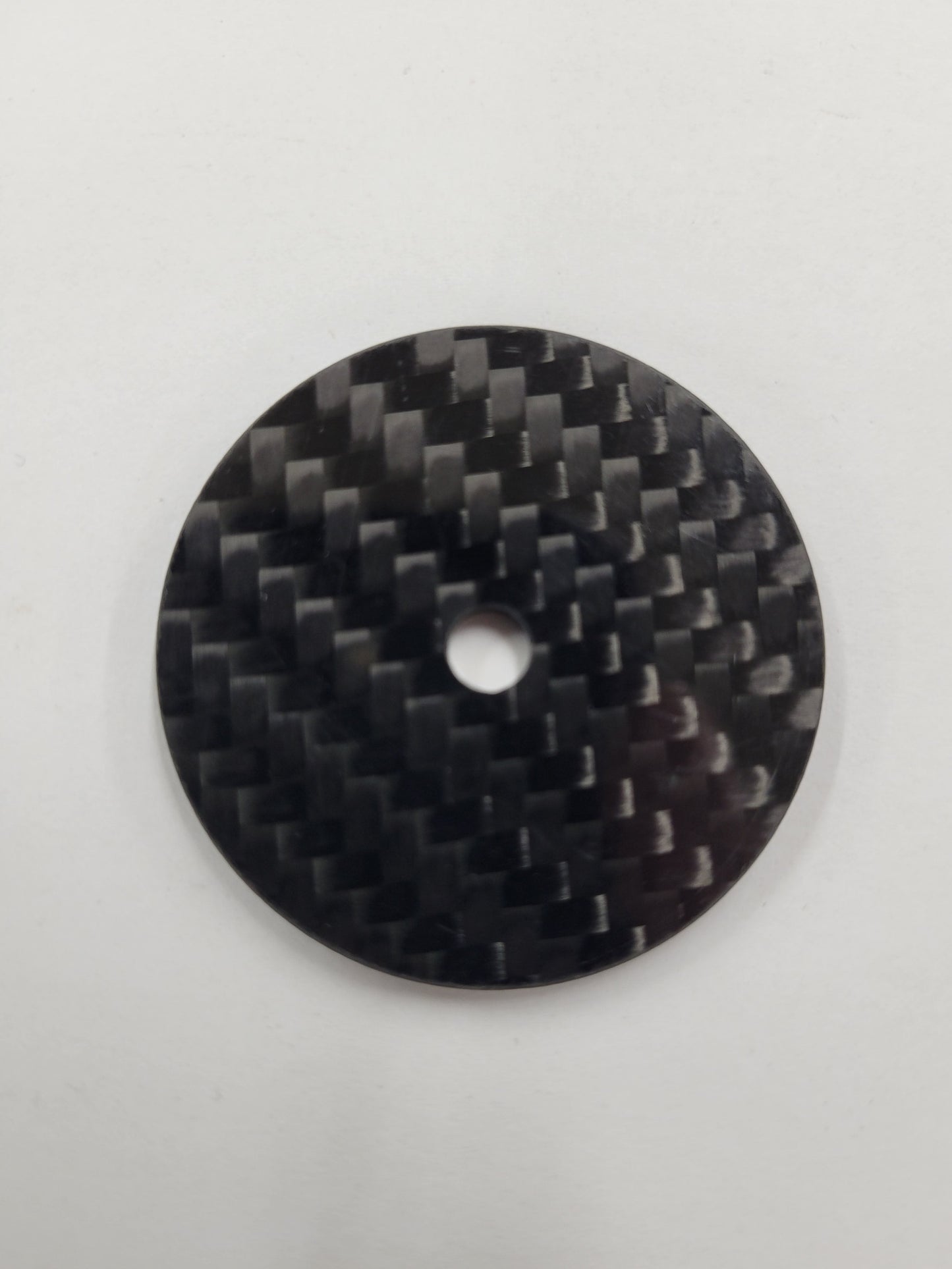 Lightweight 2.5mm Thick Carbon Fiber Washer with 1.5" OD