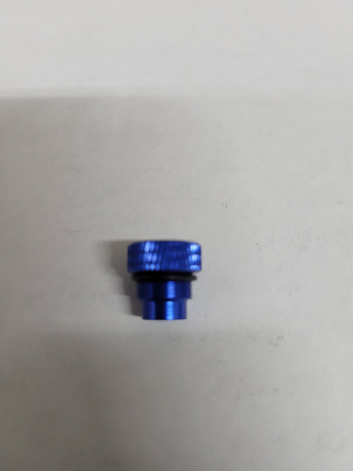 AiM Sports Mychron 5 Blue Anodized Port Plug - O-Ring Seal - All Classes