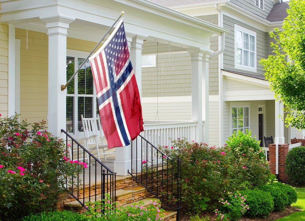Norwegian American Hybrid Flag