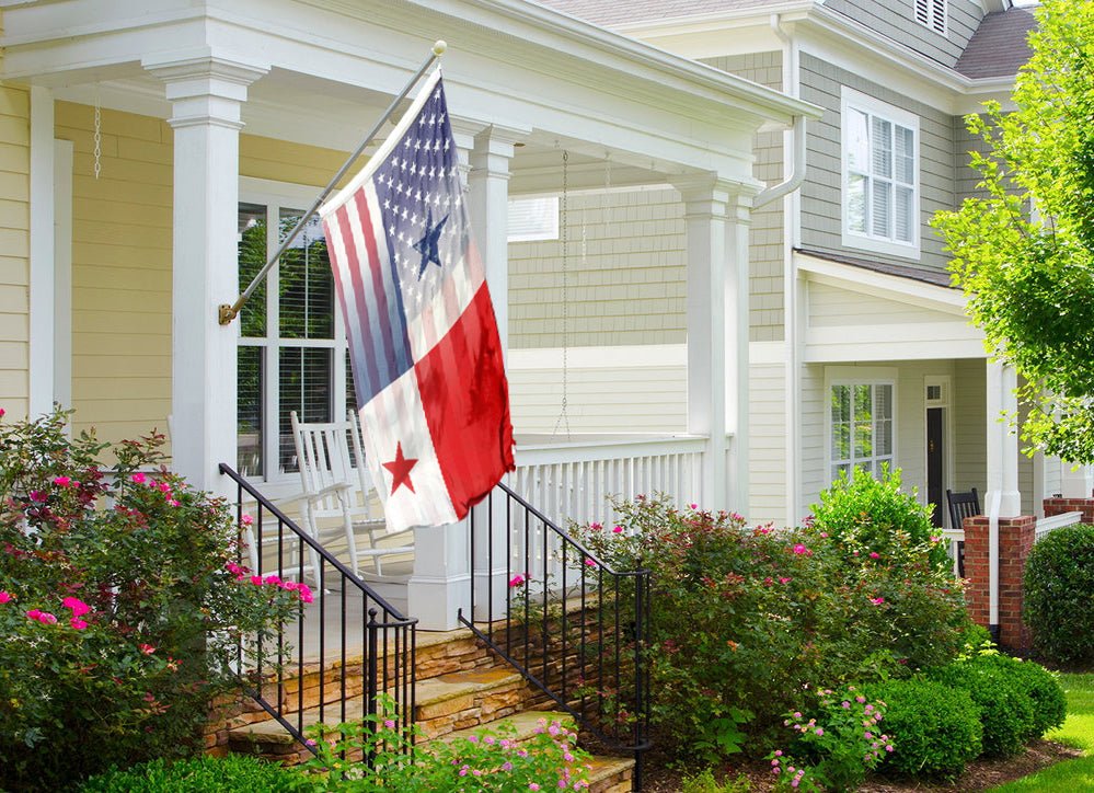 Panamanian American Hybrid Flag
