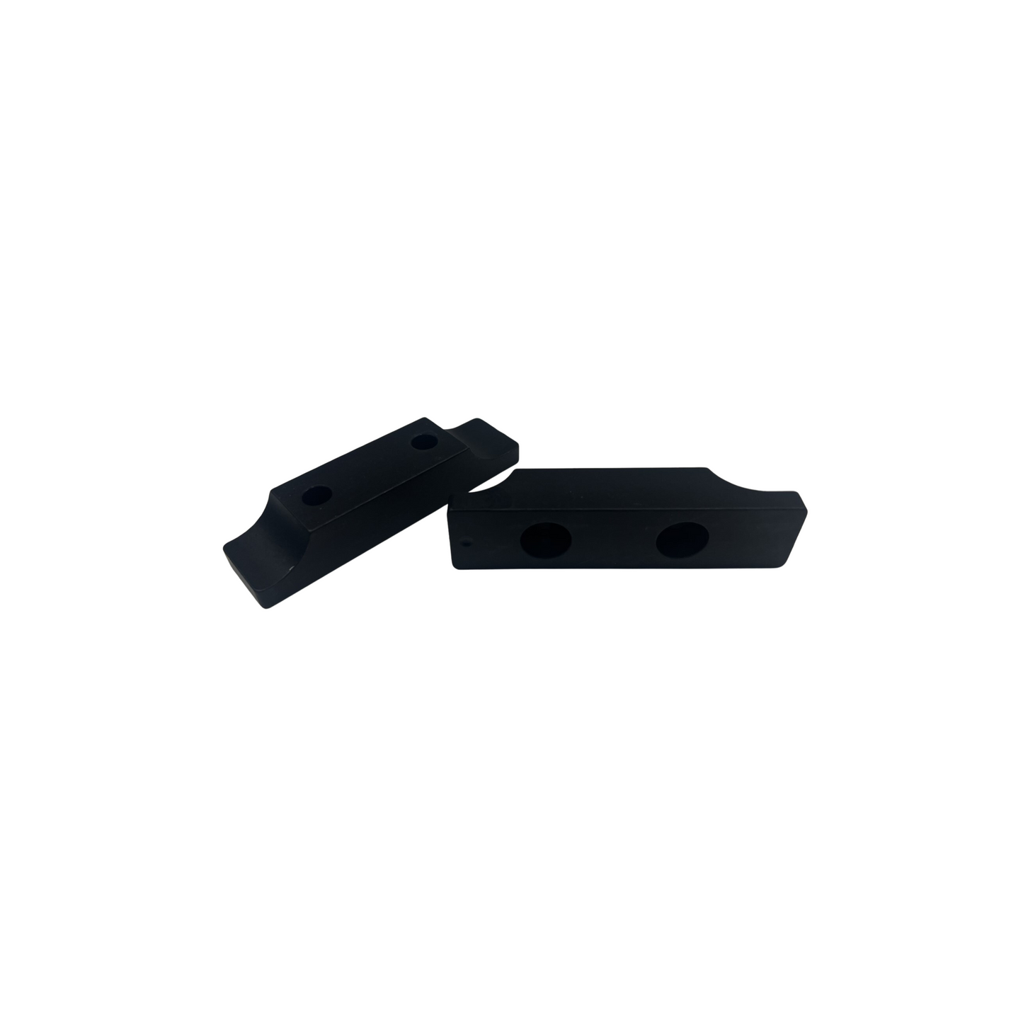 Performance Mfg PM-ICAL Black Anodized Aluminum Billet Clamps Set - International Rails - All Classes