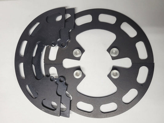 PMI Mini Gear System 6.75" Aluminum Sprocket Guard Set - 40-53 Teeth - All Classes