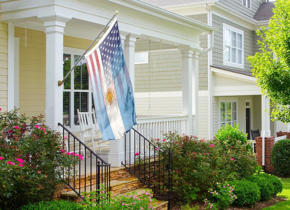 Argentinean American Hybrid Flag