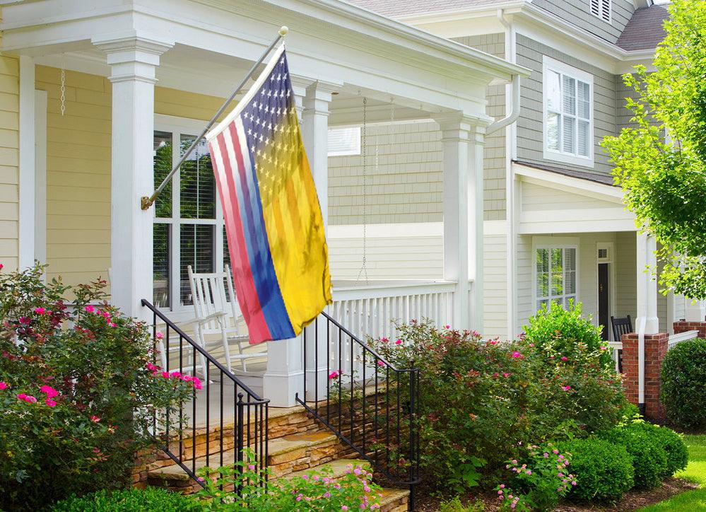 Colombian American Hybrid Flag
