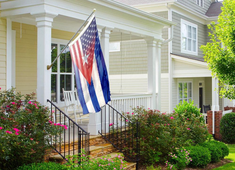 Cuban American Hybrid Flag