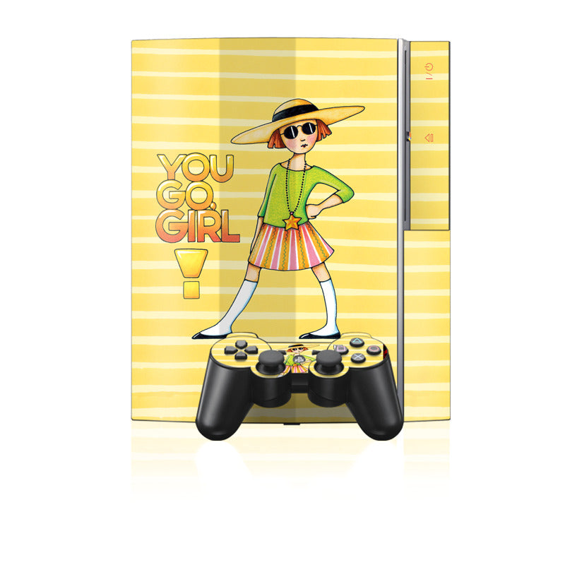 You Go Girl - Sony PS3 Skin