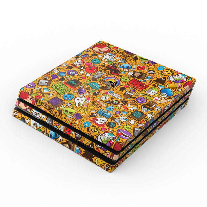 Psychedelic - Sony PS4 Pro Skin