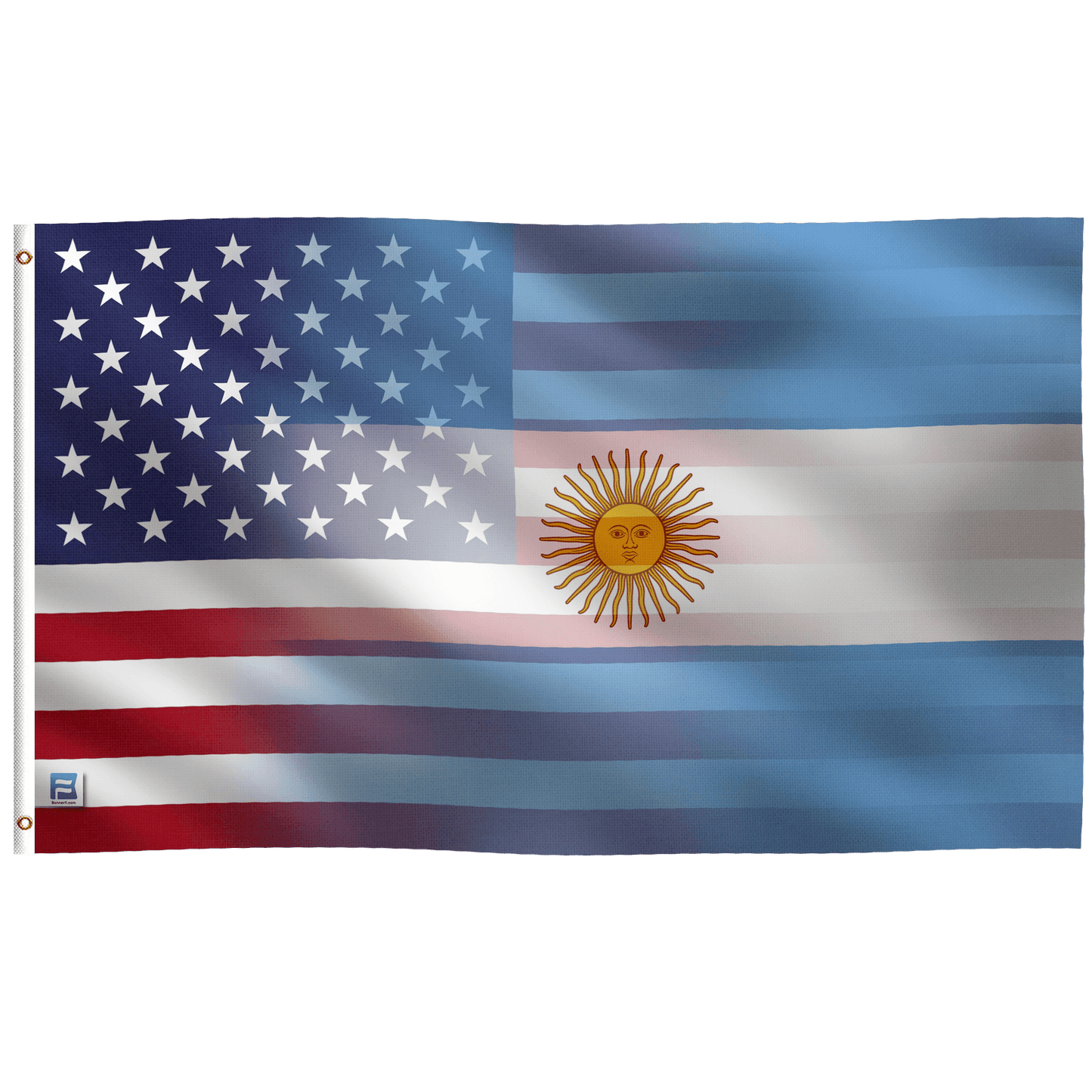Argentinean American Hybrid Flag