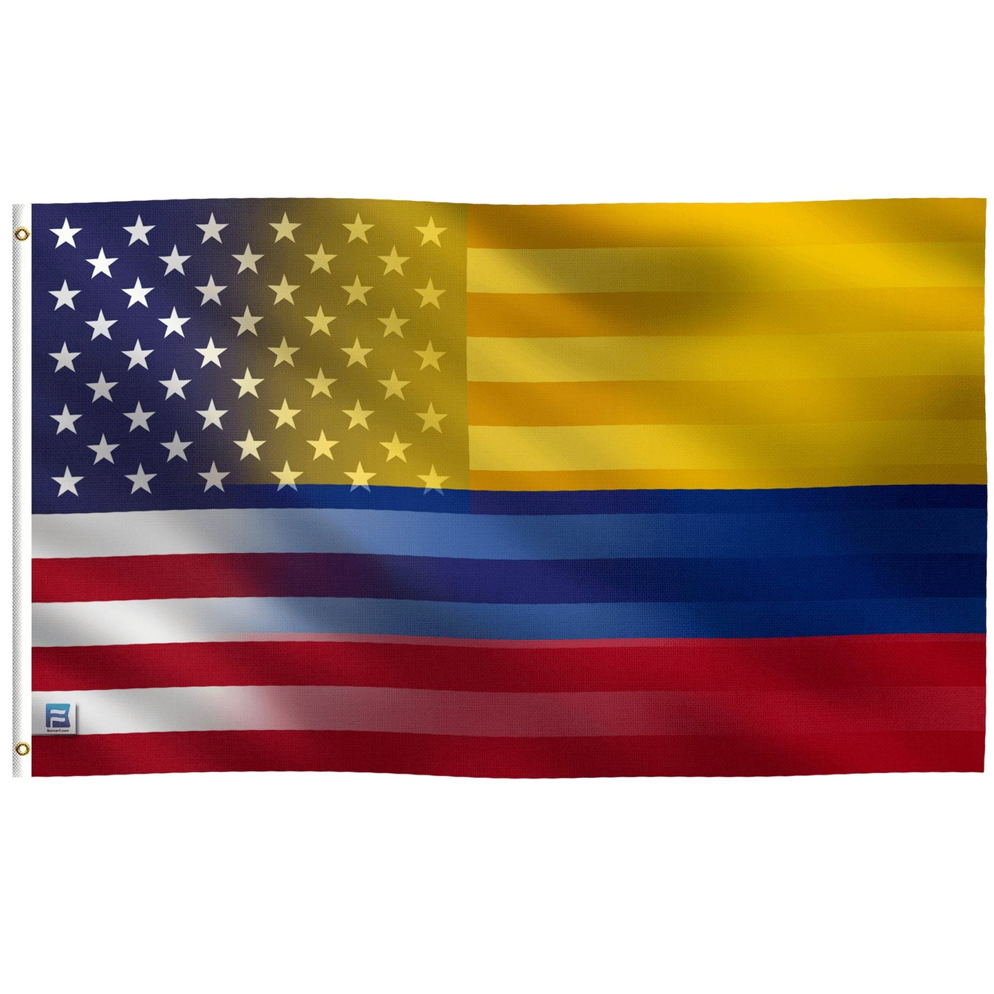 Colombian American Hybrid Flag