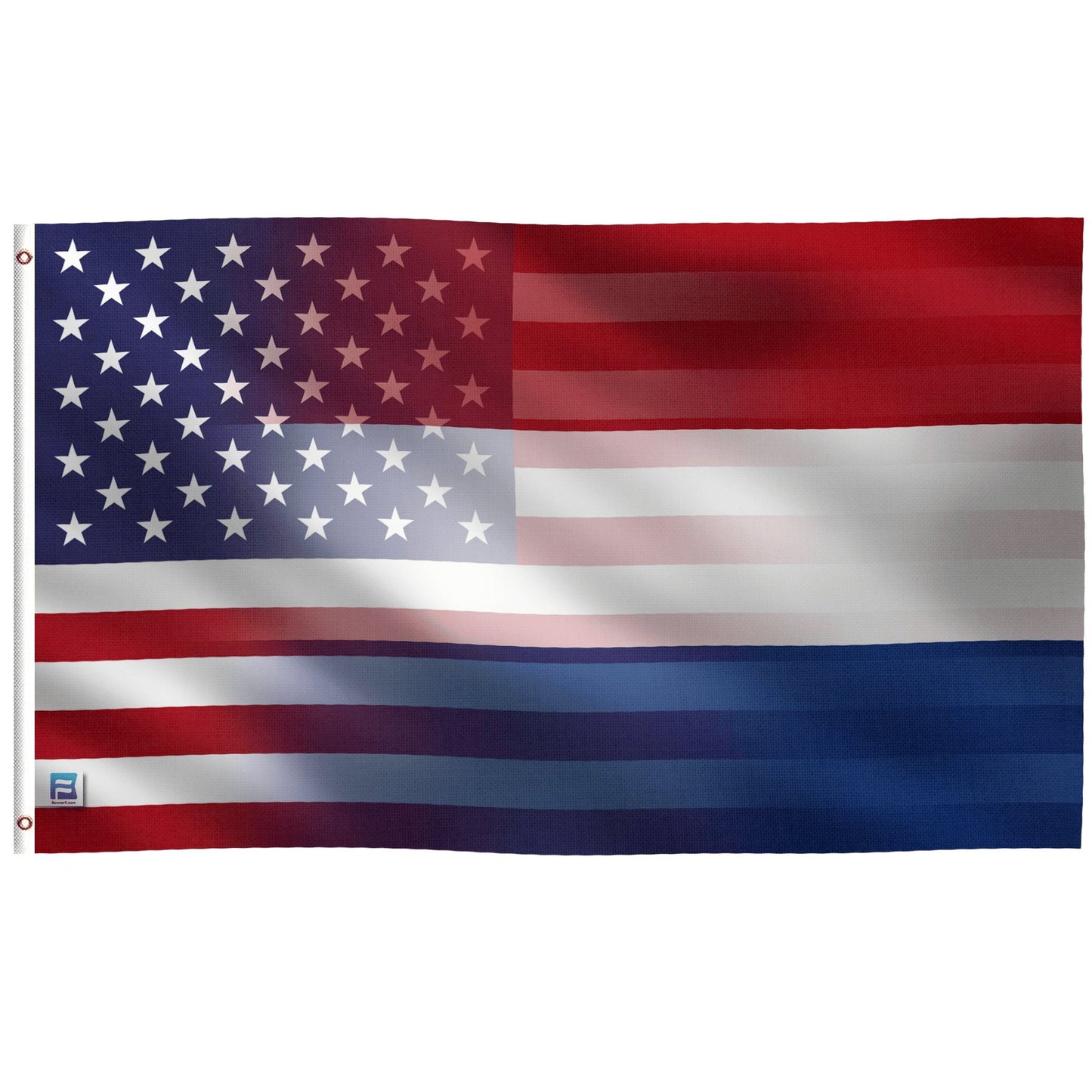 Dutch American Hybrid Flag