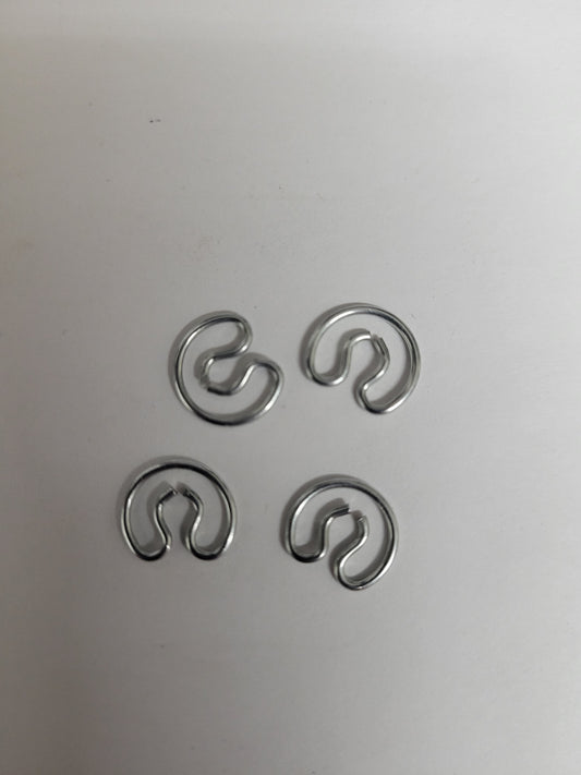 Bulk 100-Pack 6mm Euro Spring Clips for Extensive Kart Maintenance
