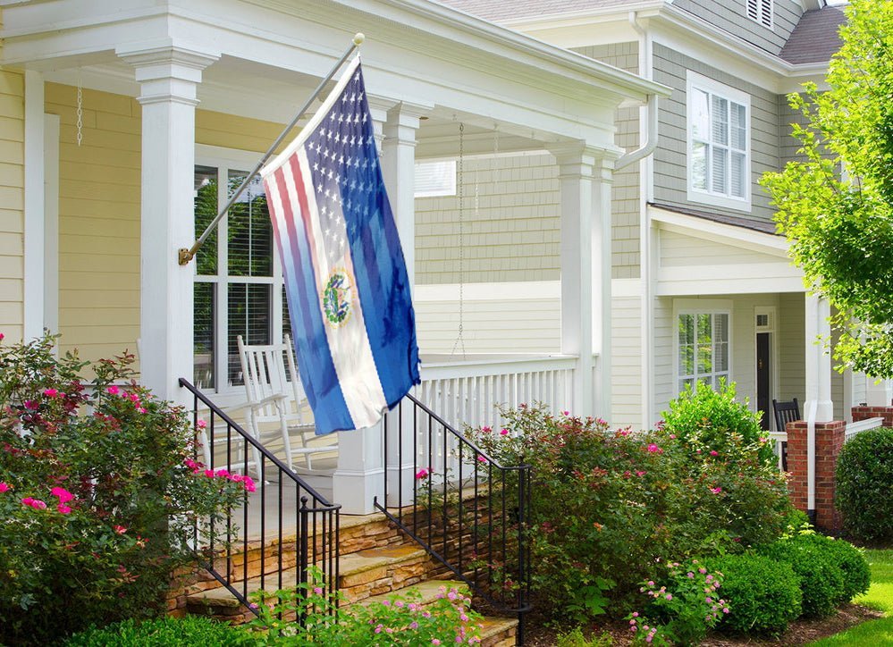 Salvadoran American Hybrid Flag
