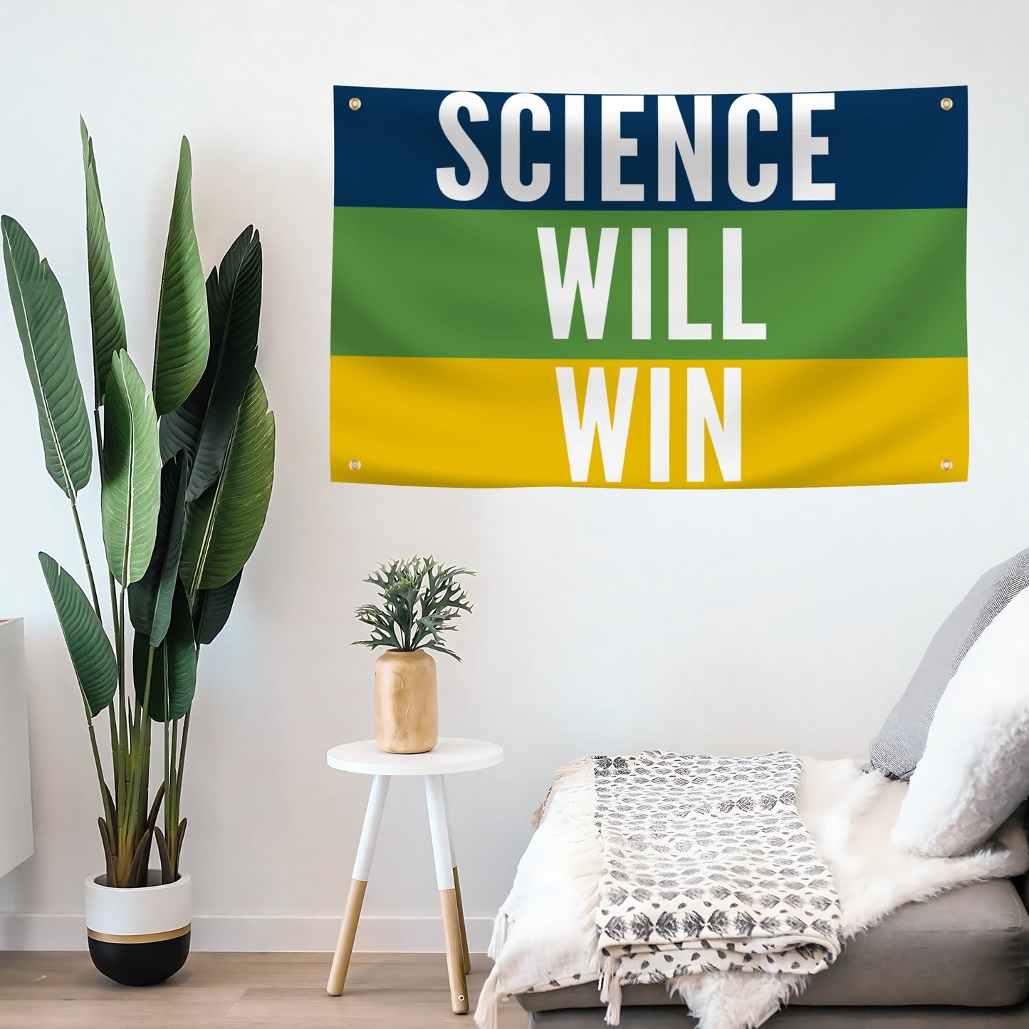 Science Will Win Flag