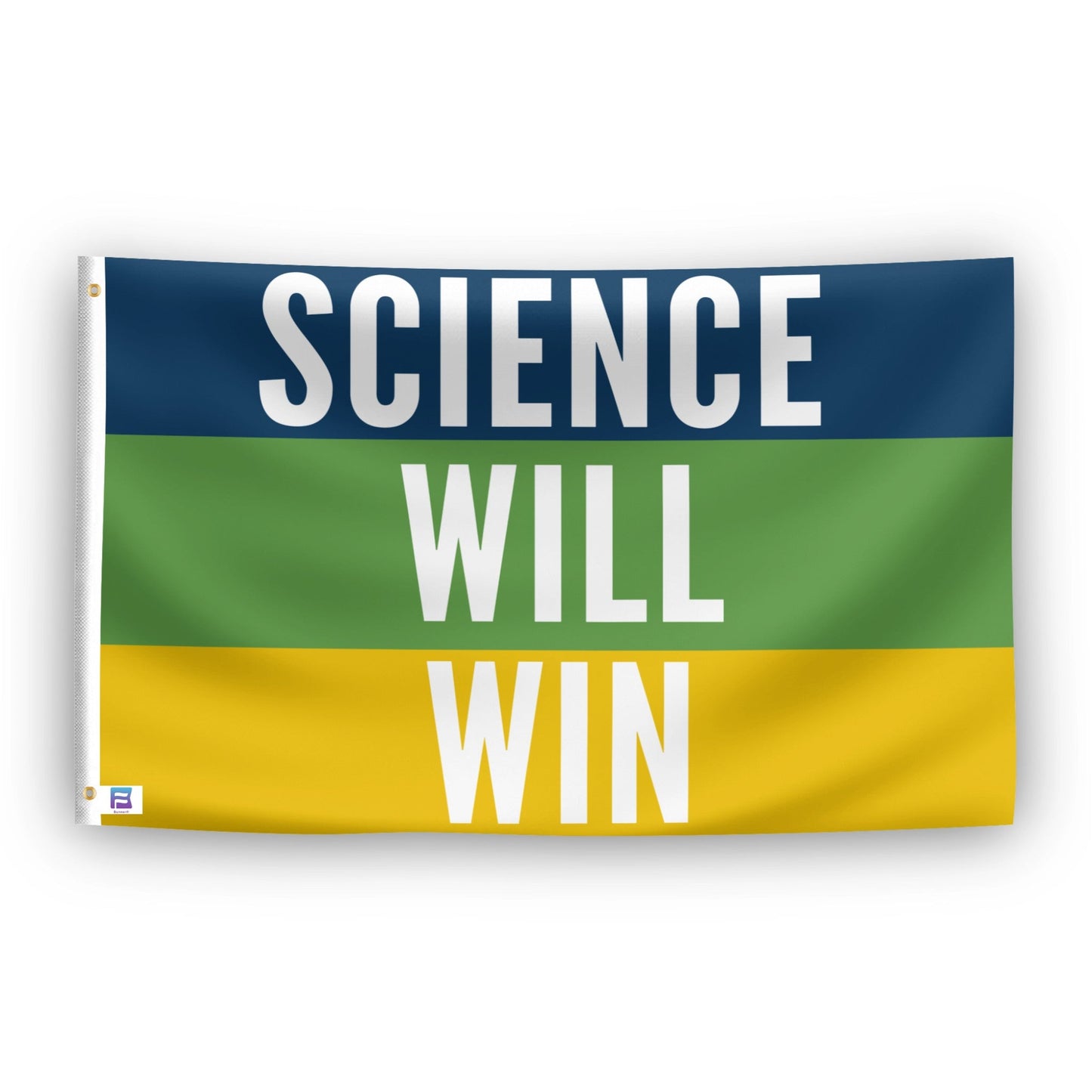Science Will Win Flag