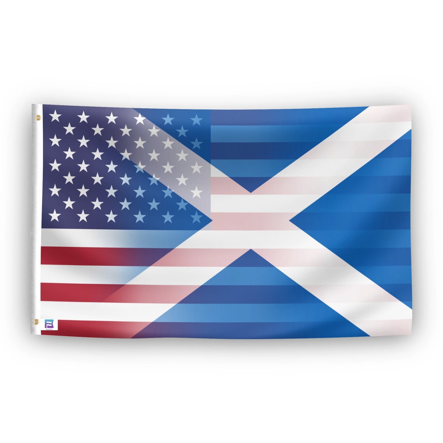 Scottish American Hybrid Flag