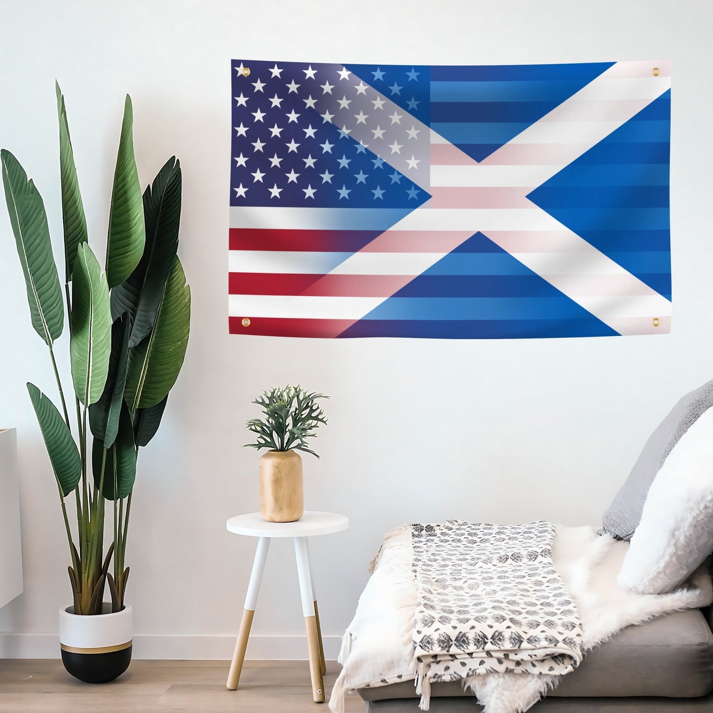 Scottish American Hybrid Flag