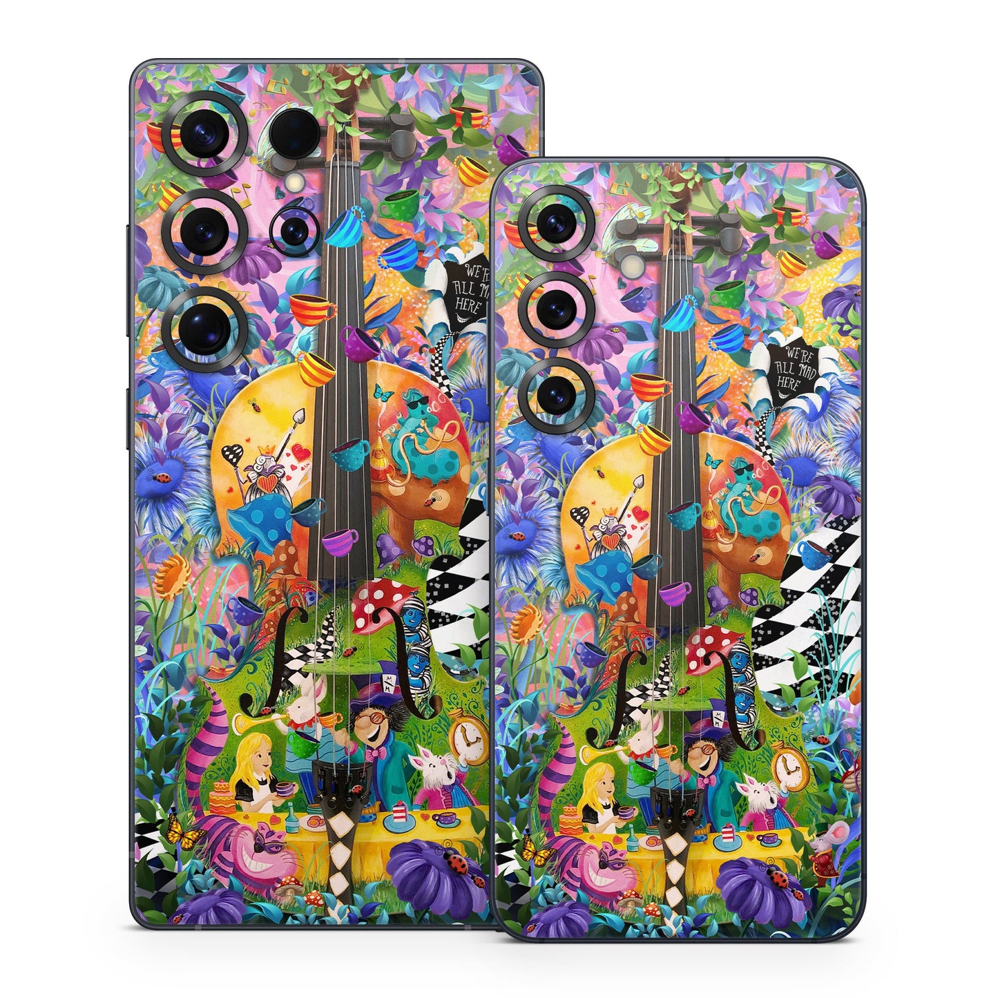 Alice's Wonderland Tea Party - Samsung Galaxy S25 Skin