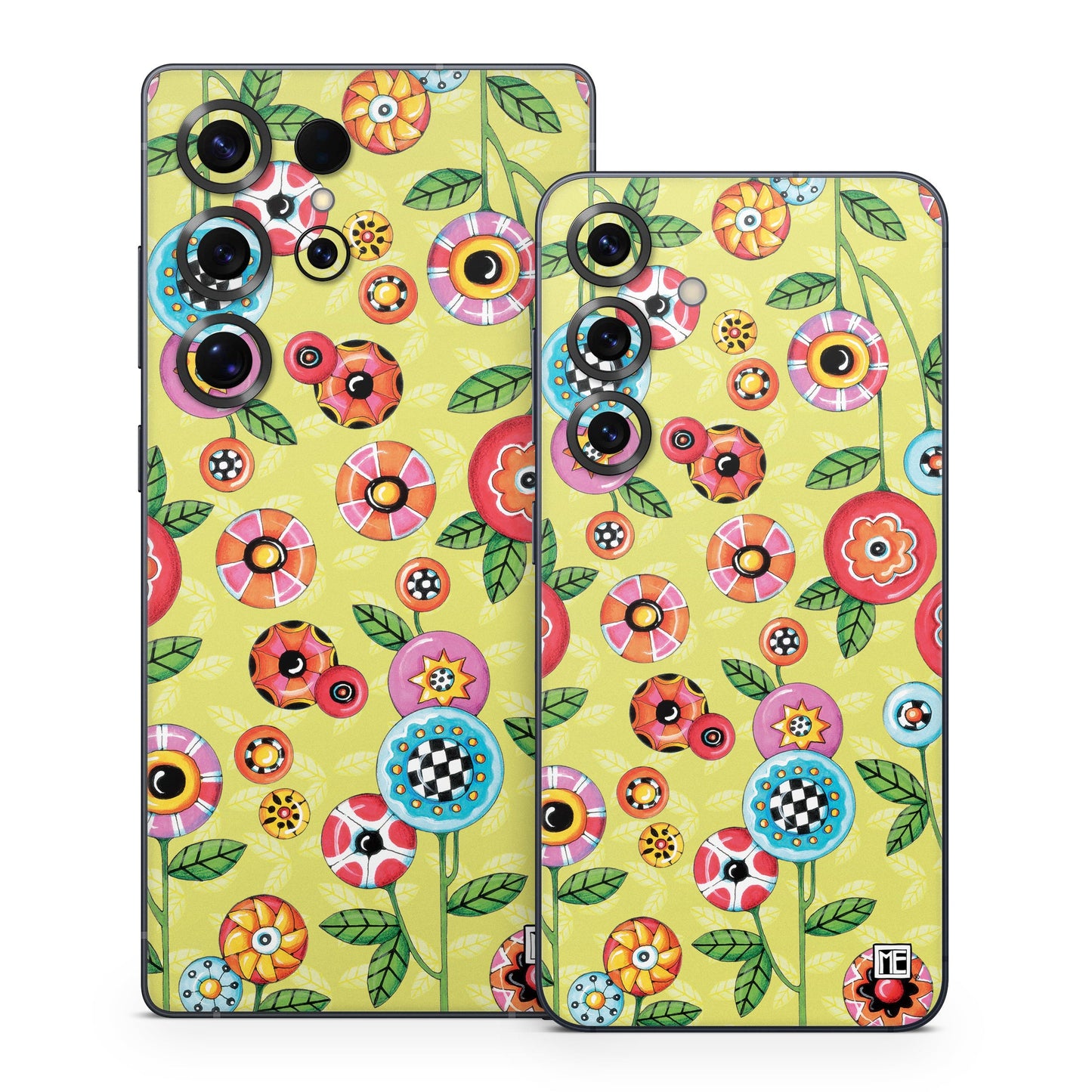 Button Flowers - Samsung Galaxy S25 Skin