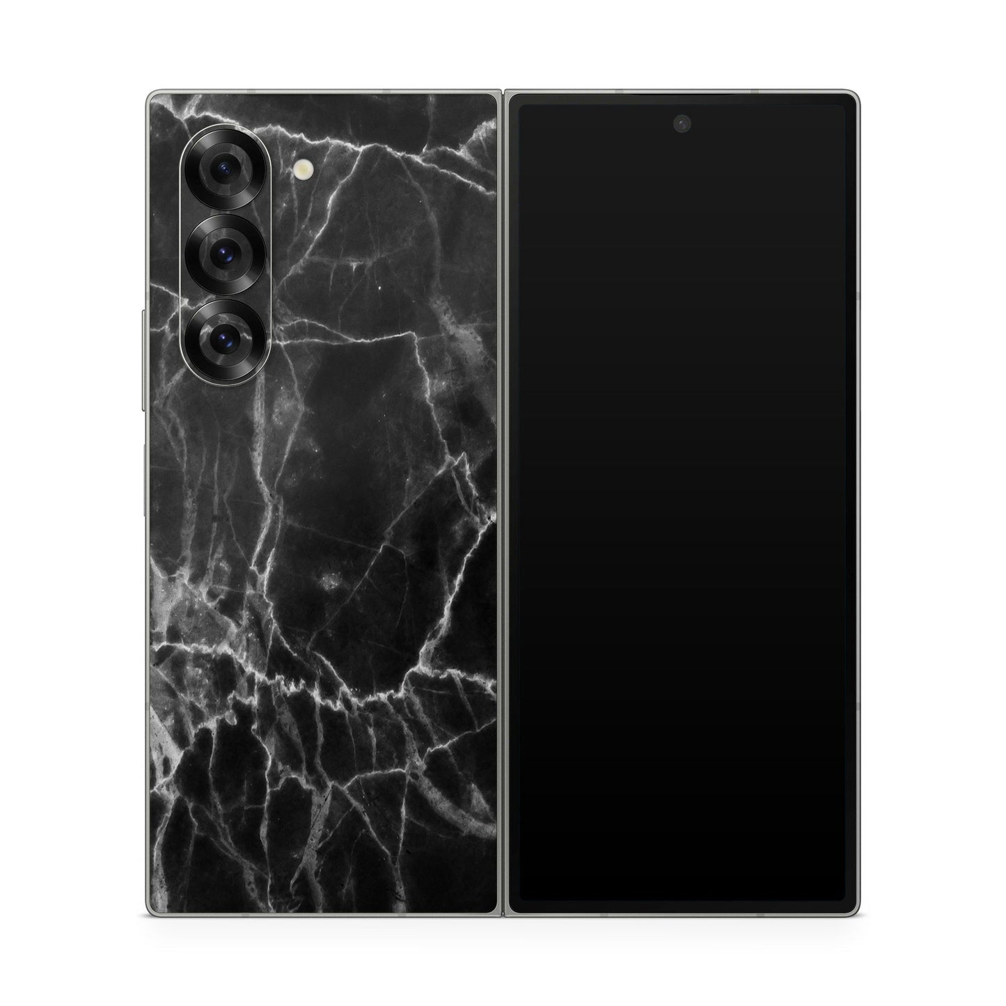 Black Marble - Samsung Galaxy Z Fold6 Skin