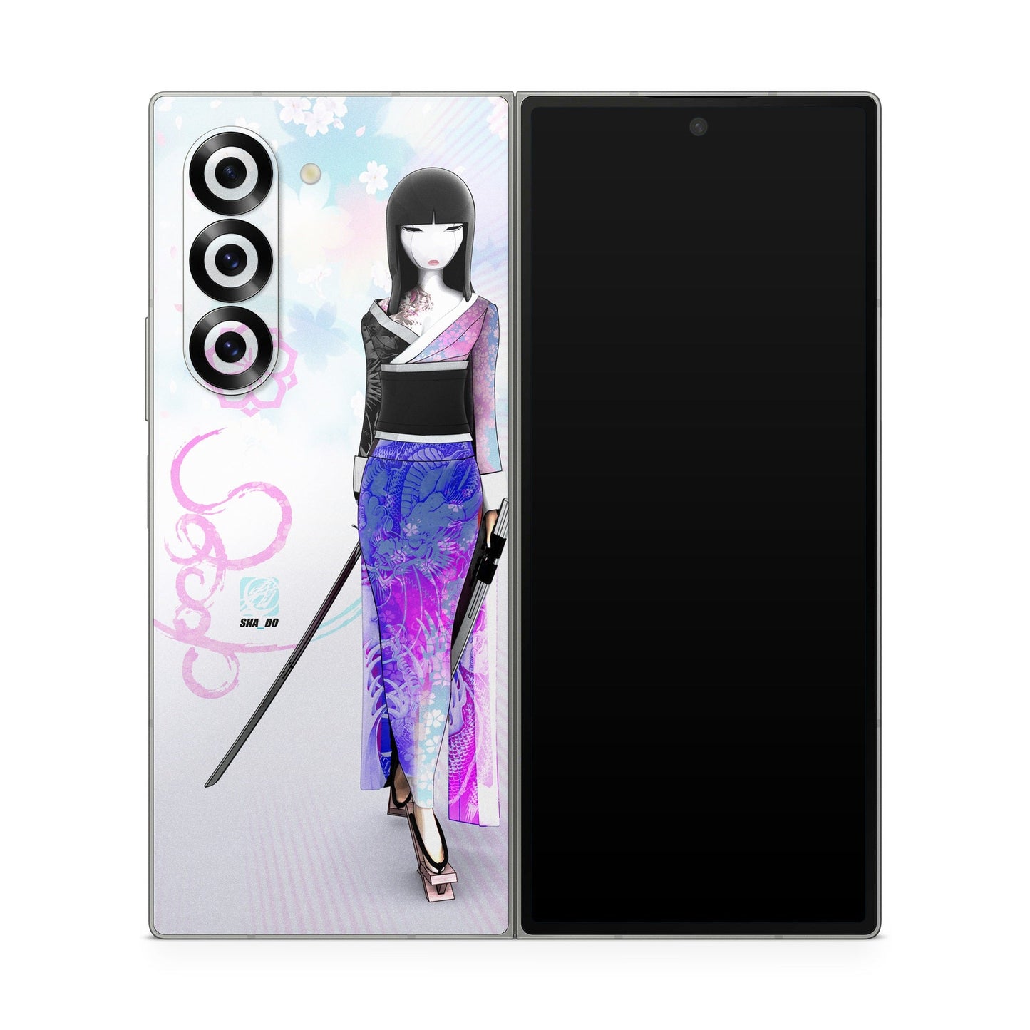 Kokeshi Haru - Samsung Galaxy Z Fold6 Skin