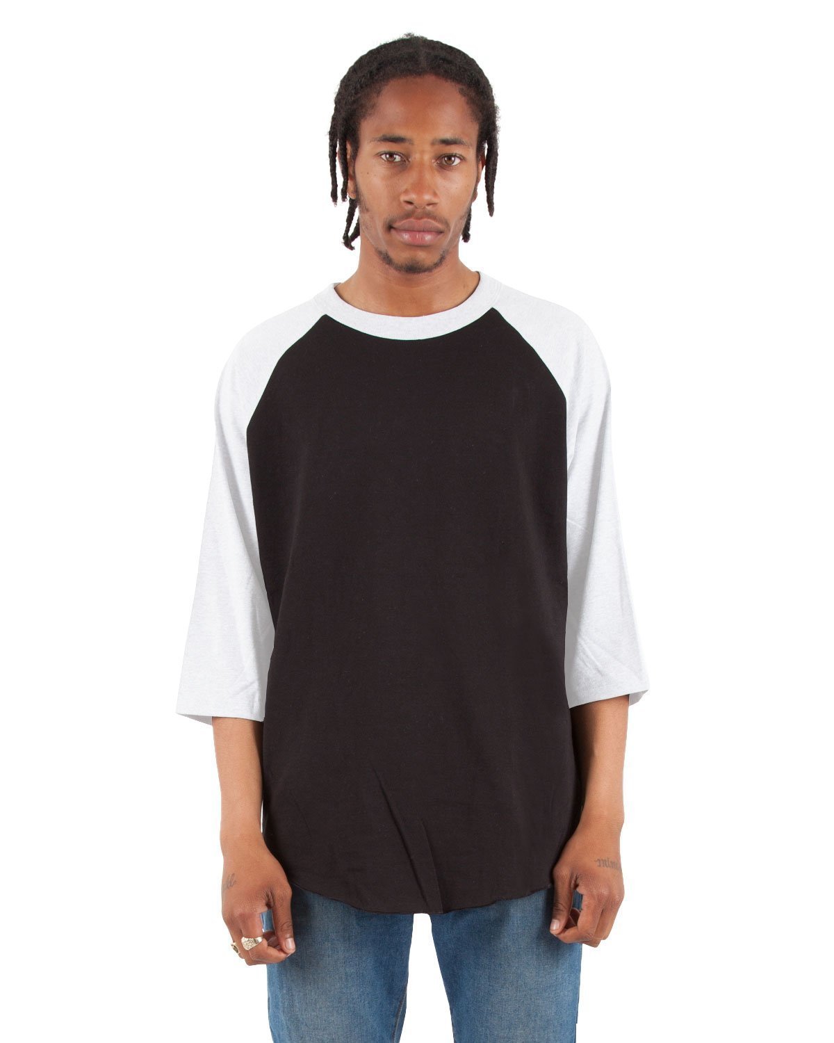 6.0oz Raglan 3/4 Sleeve - Large Sizes