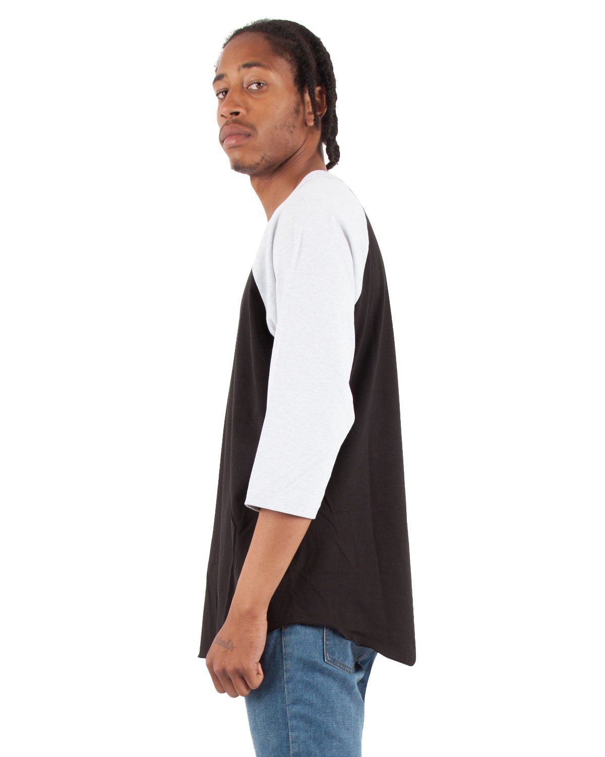 6.0oz Raglan 3/4 Sleeve - Large Sizes