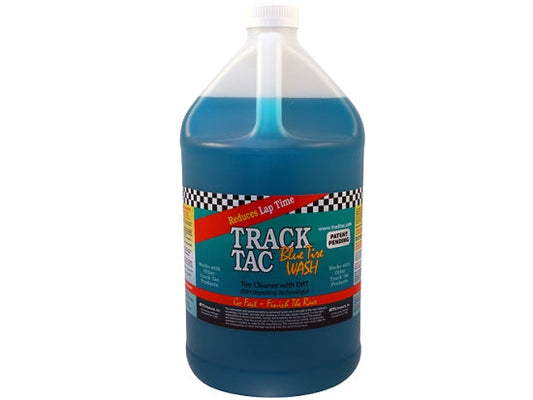 Track-Tac Blue Tire Wash with Dirt Repelling Technology - Gallon Size