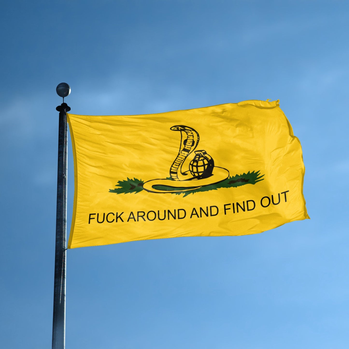 F**k Around and Find Out (Snake) Flag