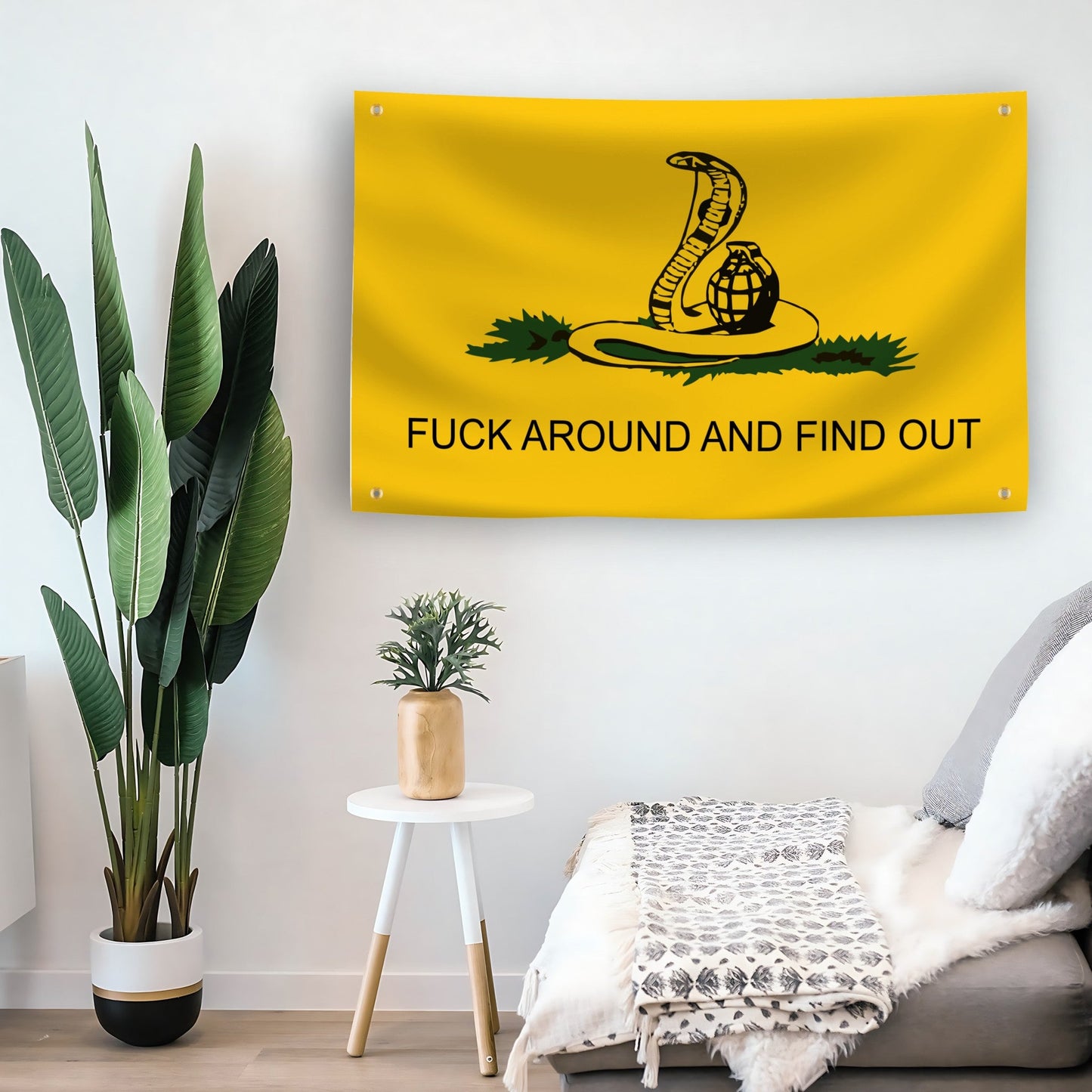 F**k Around and Find Out (Snake) Flag