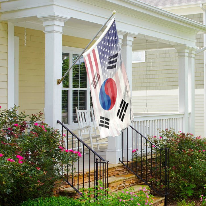 Korean American Hybrid Flag