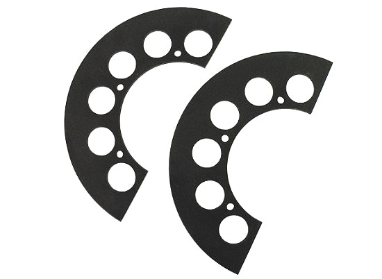 Small Aluminum Sprocket Guard for 53-64 Tooth Sprockets - Pair for Guide Use