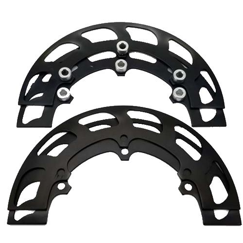 PM-77A Lightweight 8.5 Inch Sprocket Guard Set for Kart Efficiency
