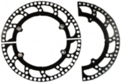 Performance Manufacturing PM-77ALW 8.5" Pro Ultralite Sprocket Guard Set - Billet Aluminum - 6-Spoke Hubs