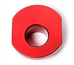 Margay Ignite Full Red Caster Pill - 7/8" Yoke / 3/8" Bolt - Adjustable Steering