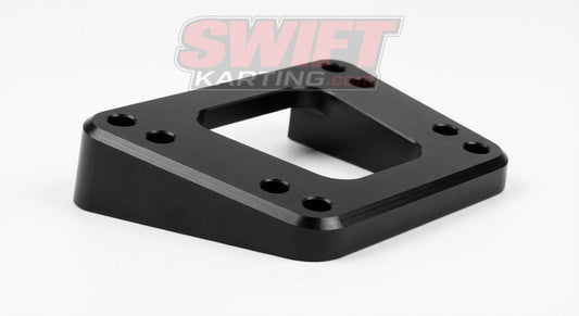 Kart Master KMSW10 10 Degree Angled Steering Wedge Kit - Black Anodized Aluminum - Universal Fit