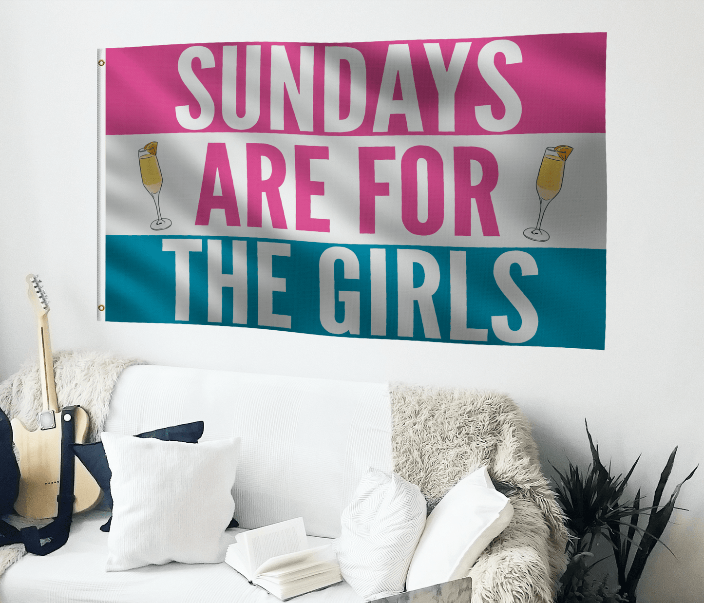 Sundays Are For the Girls Flag