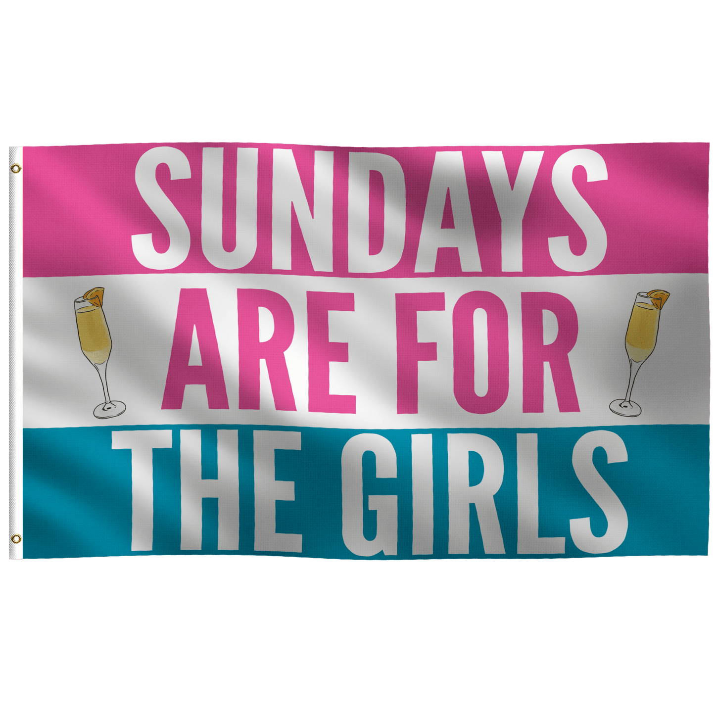 Sundays Are For the Girls Flag