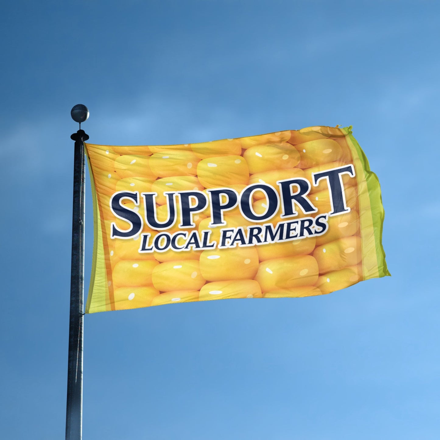 Support Local Farmers Flag