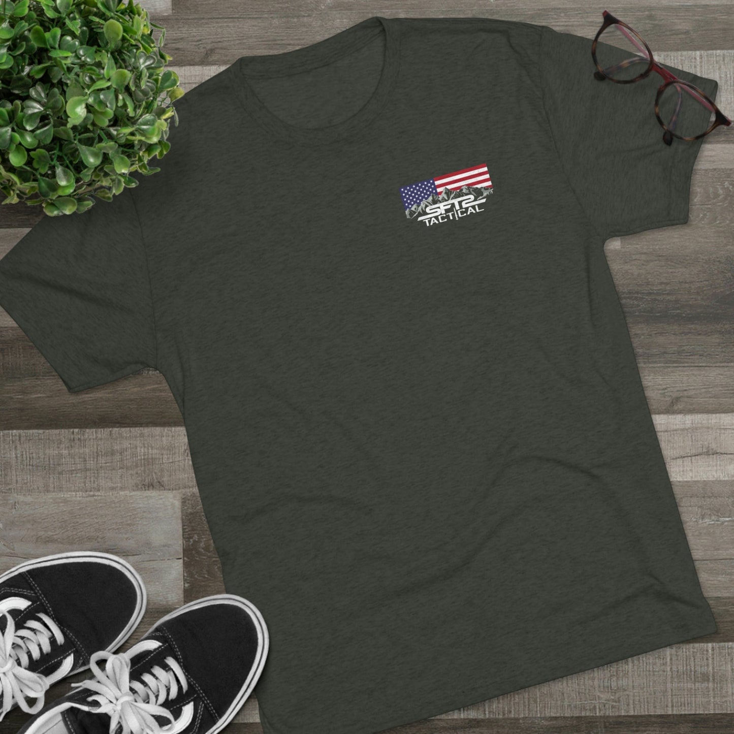 American Waterfowl -  Tri-Blend Crew Tee