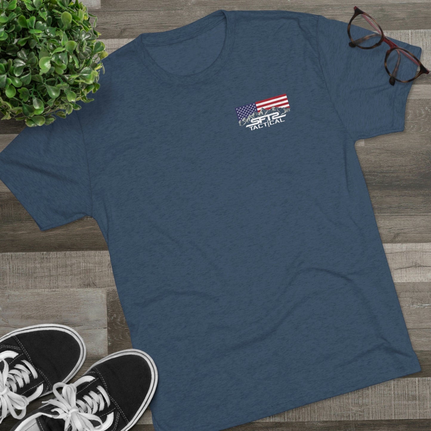 Over My Dead Body -  Tri-Blend Crew Tee