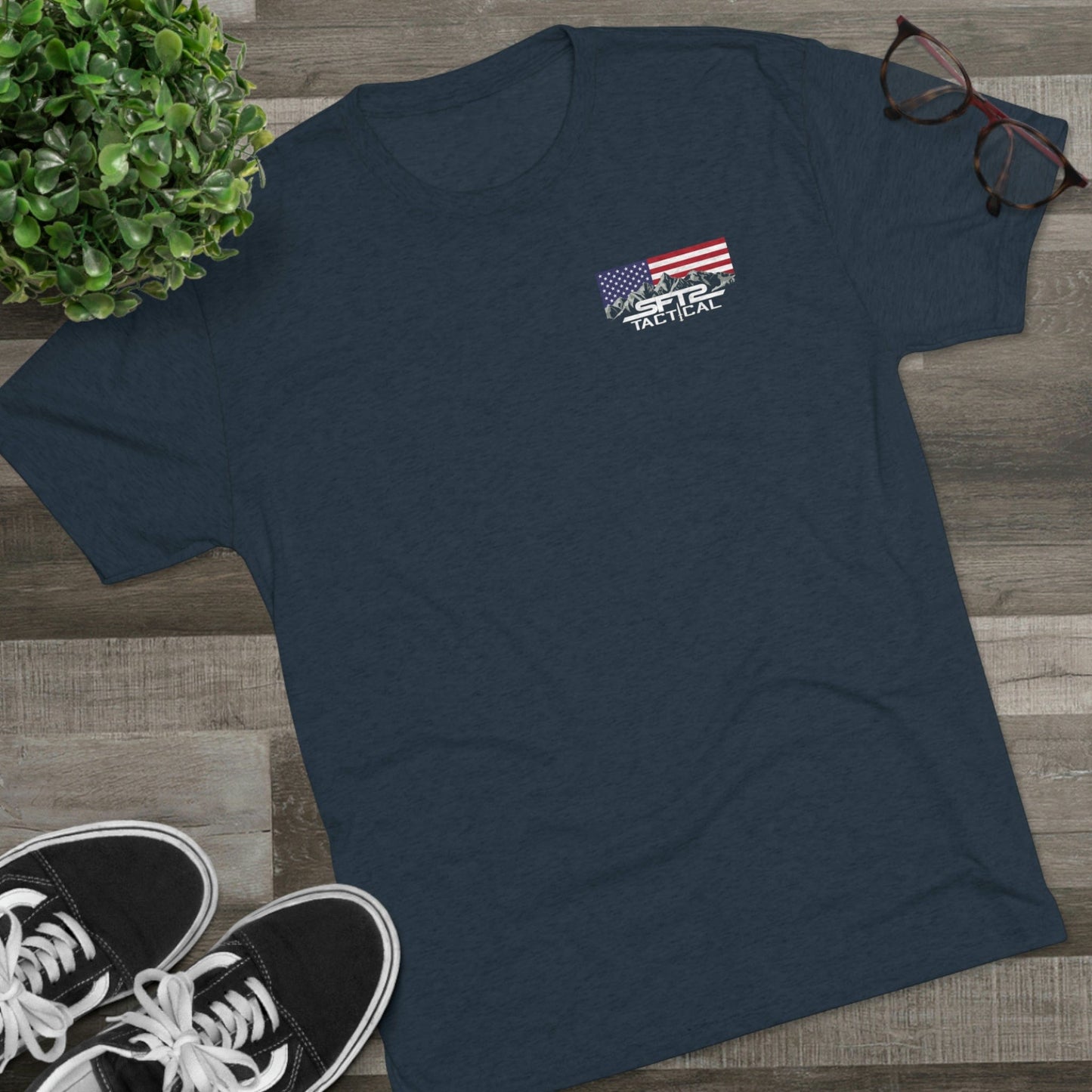 Over My Dead Body -  Tri-Blend Crew Tee