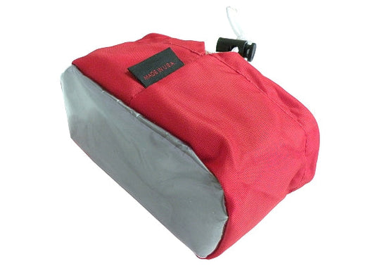 Black Outerwears MC5 Tach Bag with Clear Face Shield