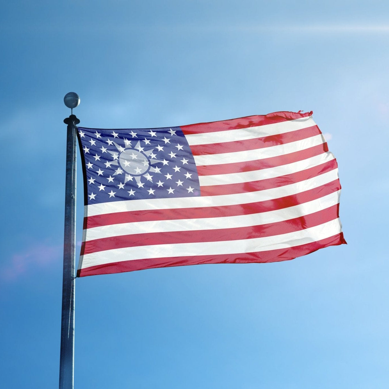 Taiwanese American Hybrid Flag