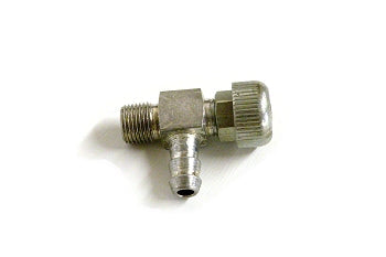 Bully KM36 Steel Petcock Fuel Valve - 1/8" NPT to 1/4" Line - All Classes